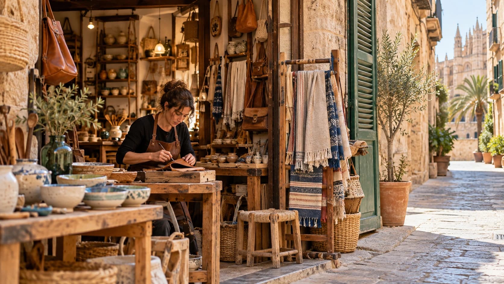 Cinco comercios de Palma donde todavía se ve el trabajo artesano