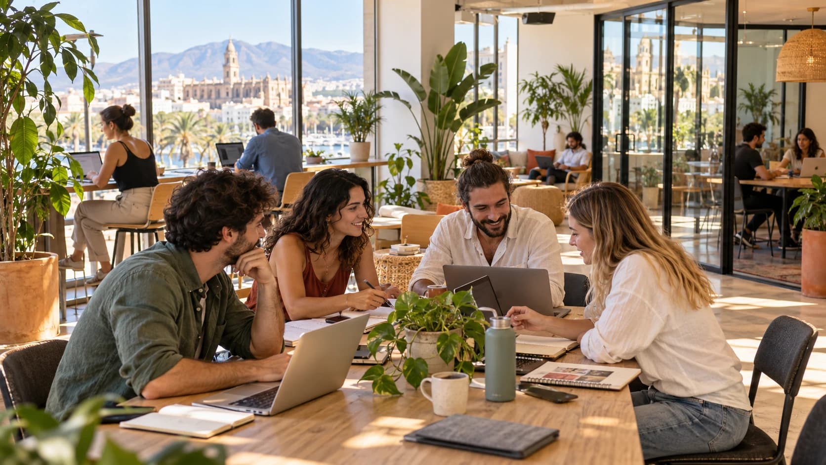 Cinco coworkings de Málaga para trabajar, crear comunidad y lanzar proyectos
