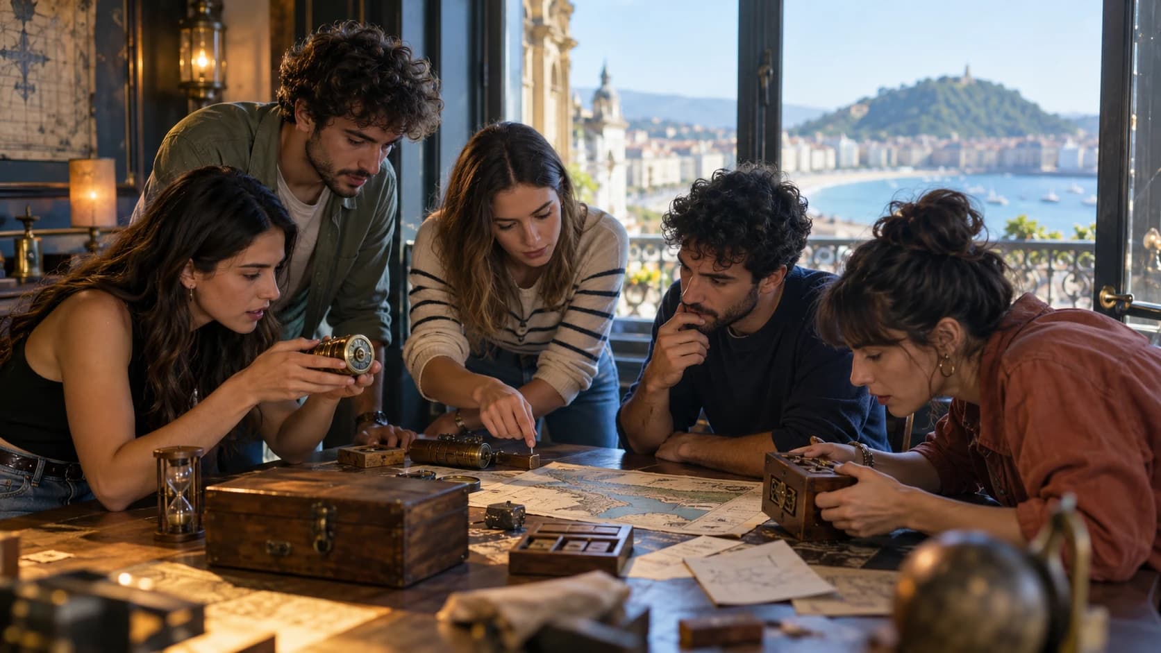 Cinco escape rooms para resolver enigmas en grupo