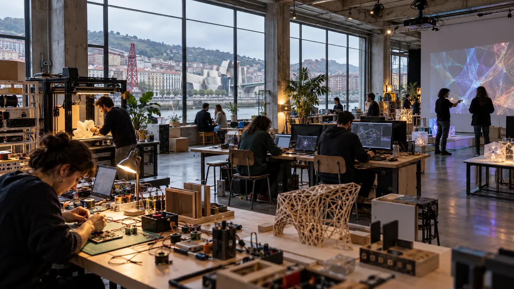 Cinco espacios de creación digital y tecnología creativa para visitar en Bilbao