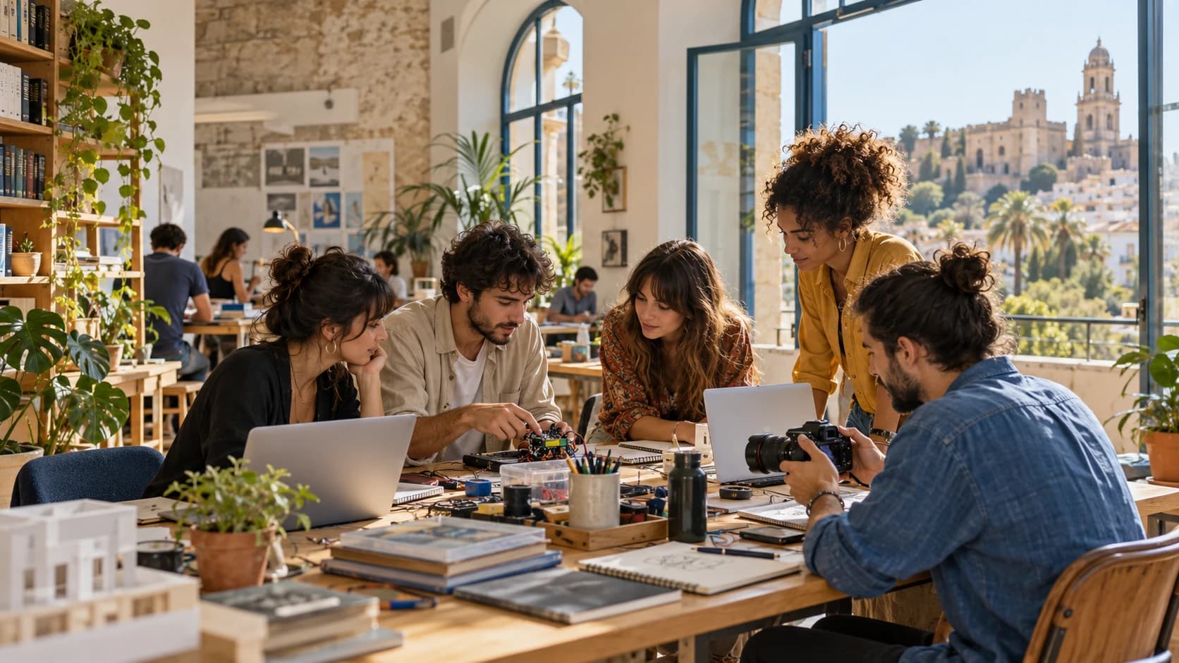 Cinco espacios de Málaga para aprender, crear y participar en la cultura digital
