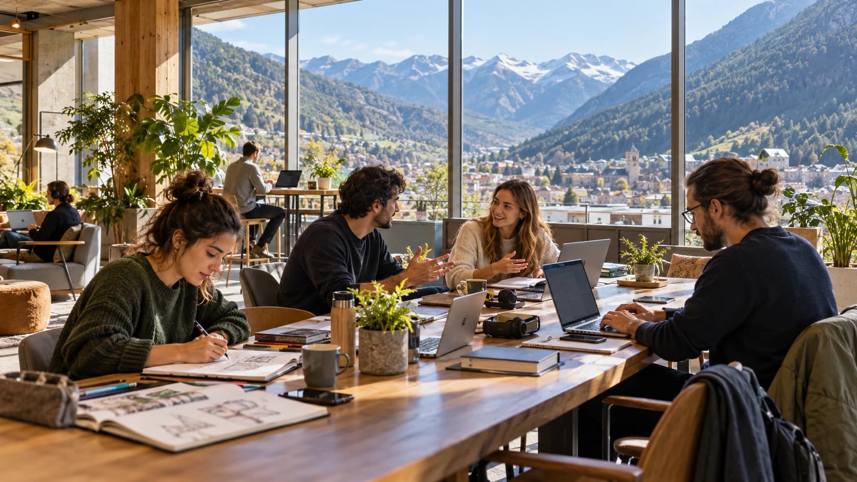 Cinco espacios para trabajar, crear y conectar en Andorra