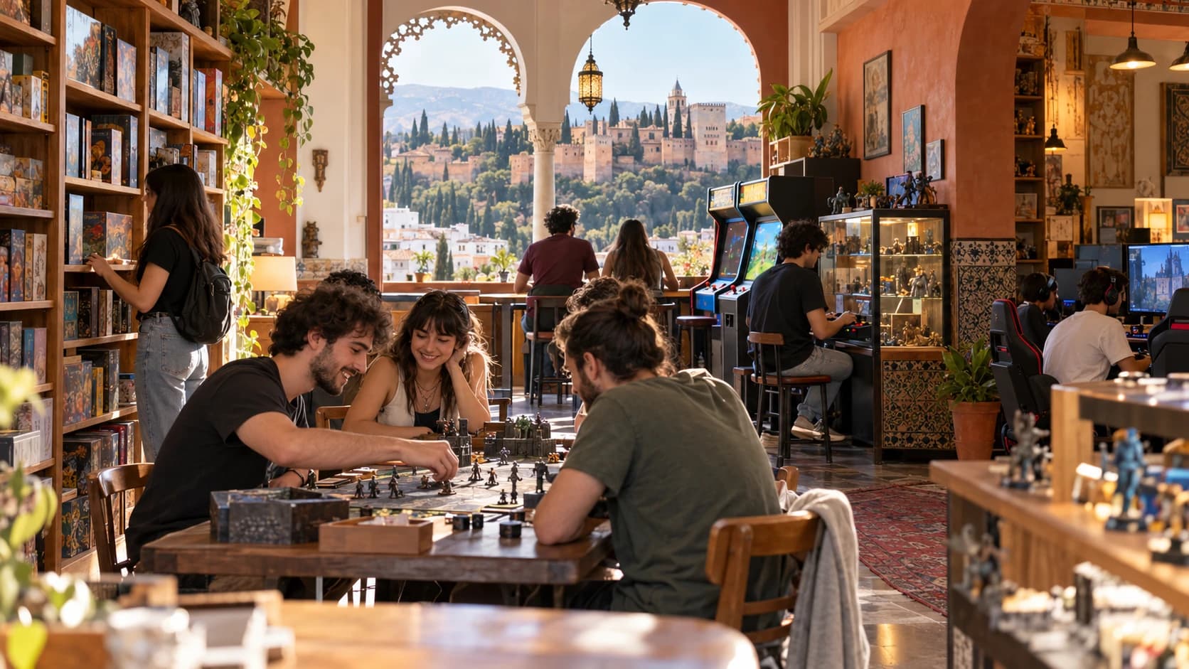 Cinco espacios y tiendas para descubrir la cultura gaming en Granada
