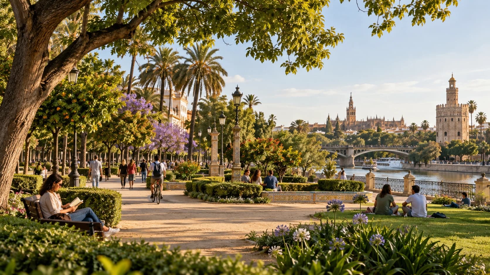 Cinco espacios verdes de Sevilla para descubrir nuevos usos del paisaje urbano