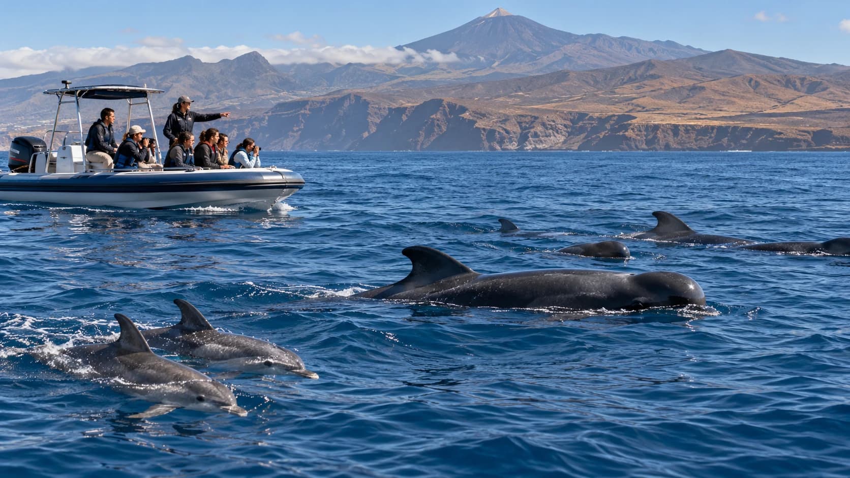 Cinco experiencias responsables para observar cetáceos en Tenerife