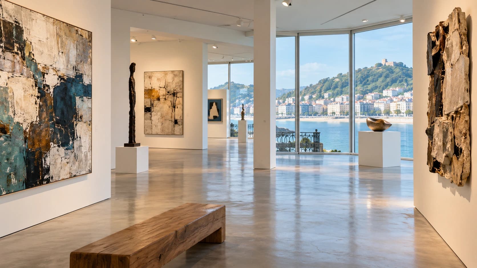 Cinco galerías de arte contemporáneo para descubrir la creación actual en San Sebastián