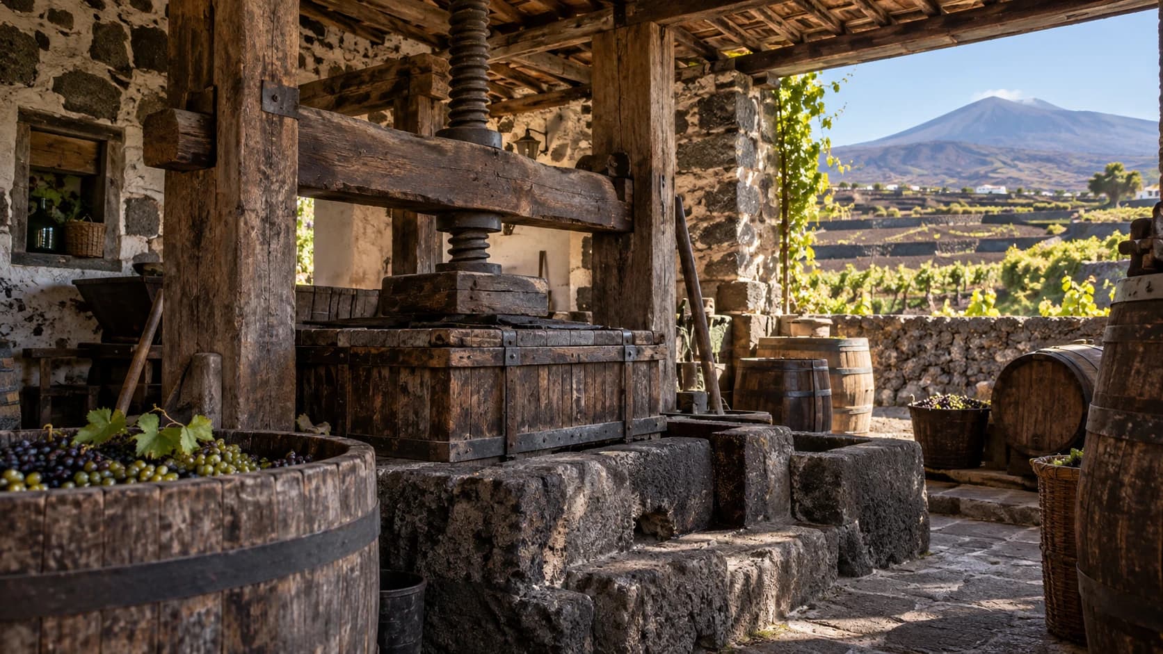 Cinco lagares tradicionales de Tenerife para descubrir la memoria vitivinícola de la isla