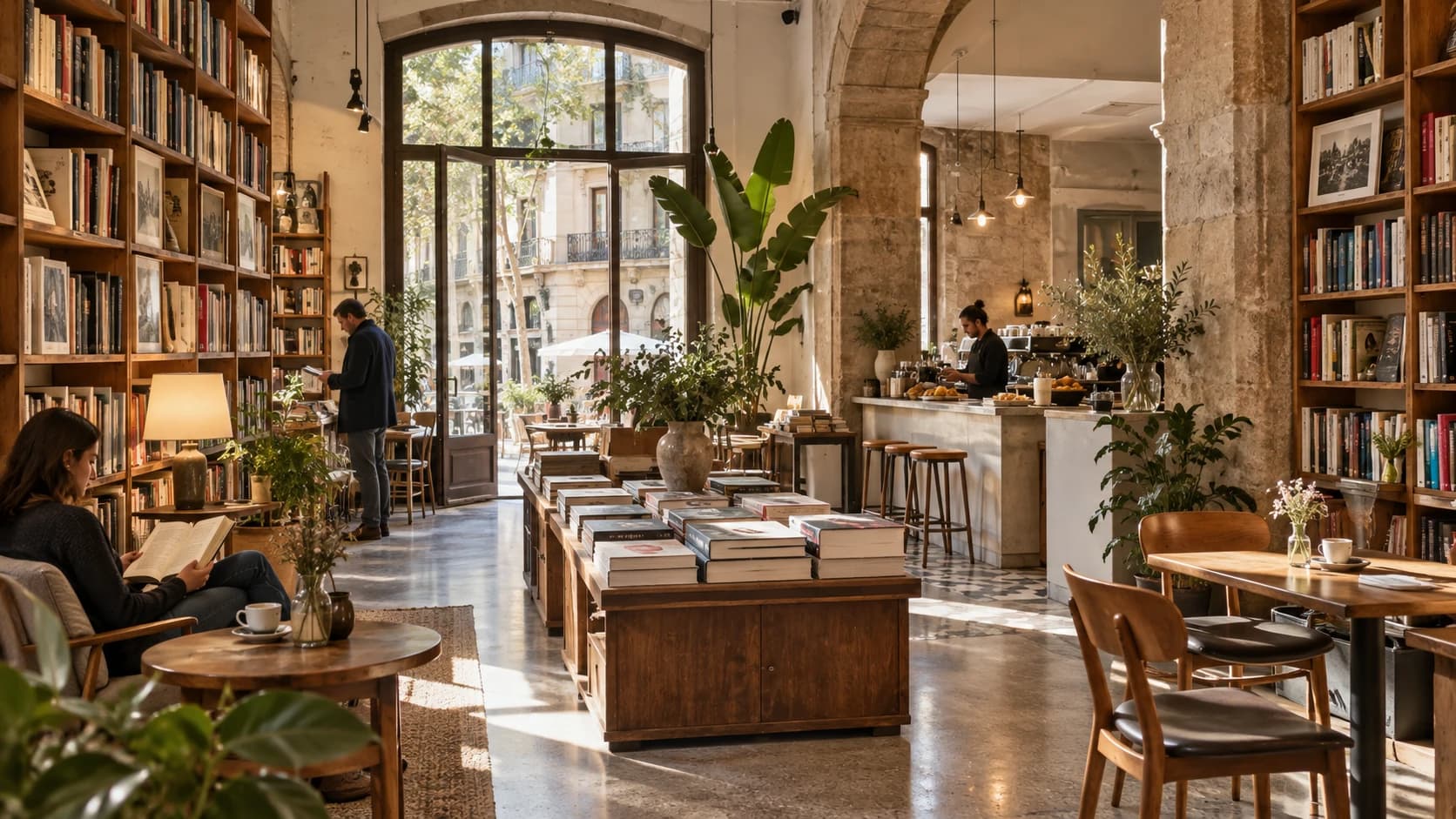 Cinco librerías de Barcelona donde leer, tomar café y descubrir diseño