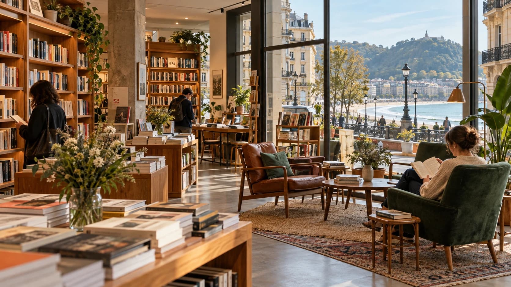 Cinco librerías y espacios de lectura contemporáneos para descubrir nuevas voces en Donostia
