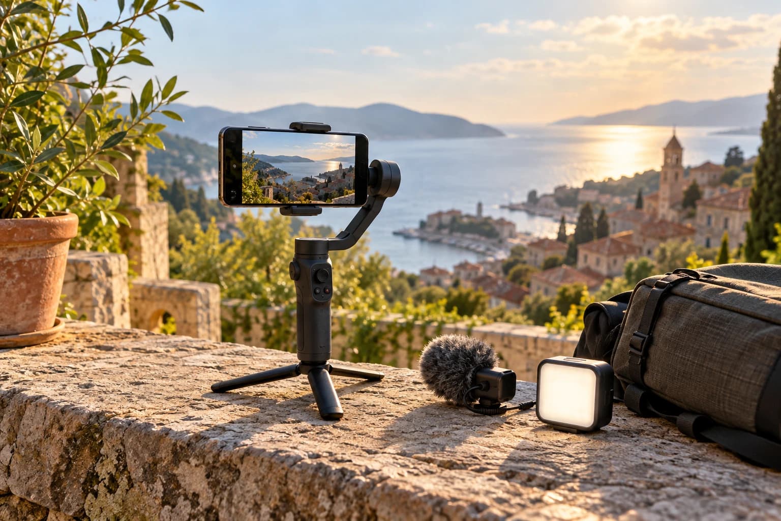 5 accesorios para grabar vídeo con el móvil mientras viajas