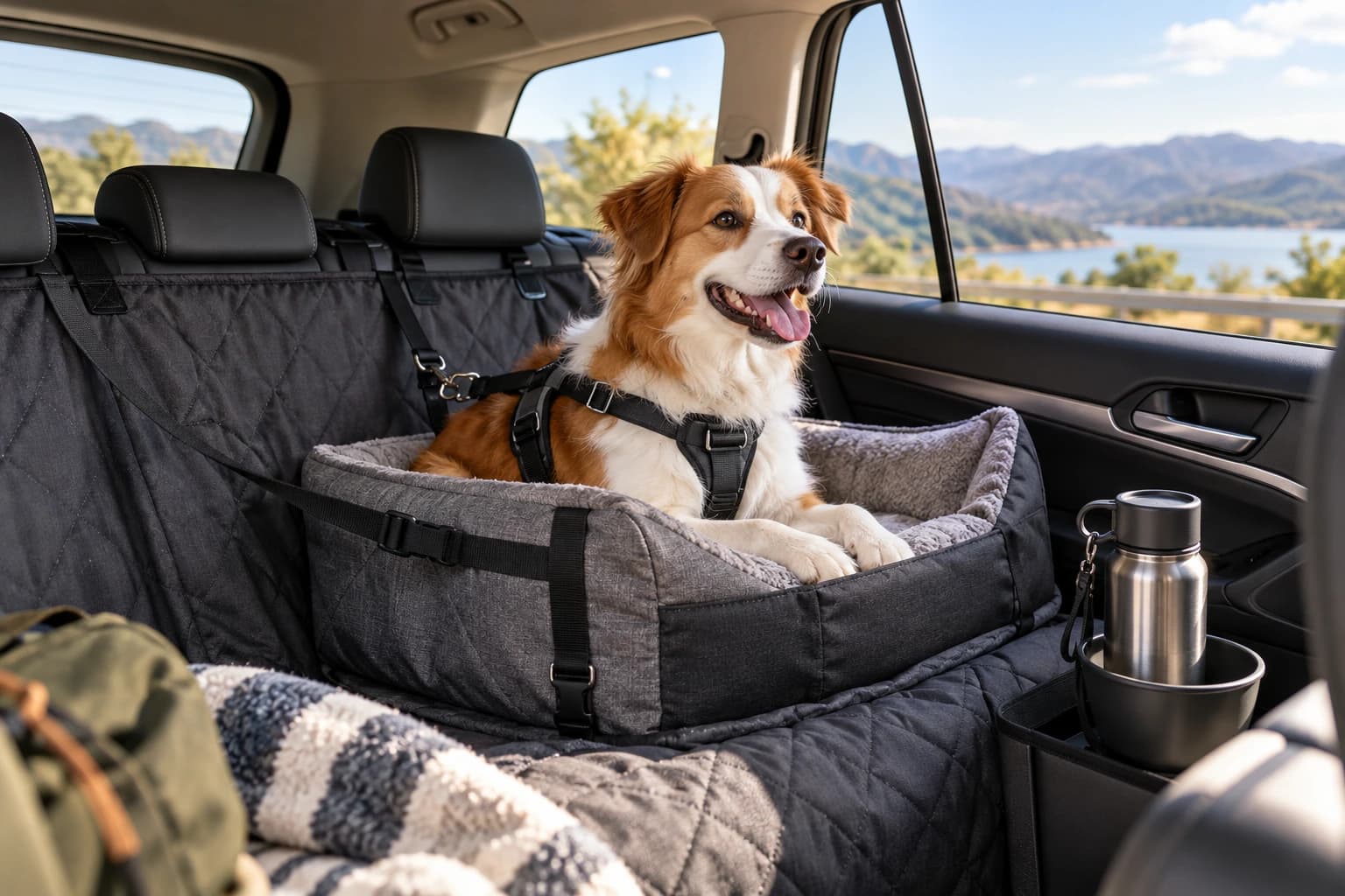 5 accesorios para viajar en coche con tu perro