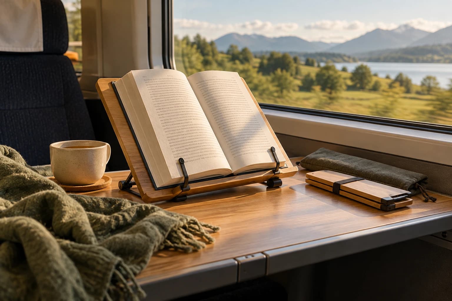 5 mejores atriles plegables para leer en viajes