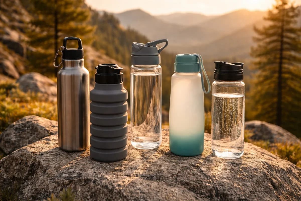 5 Mejores Botellas de Agua Reutilizables para Viaje