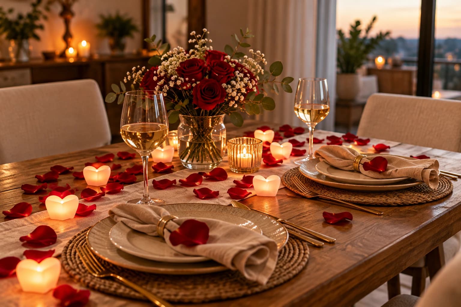 5 kits de decoración romántica para una cita especial en casa
