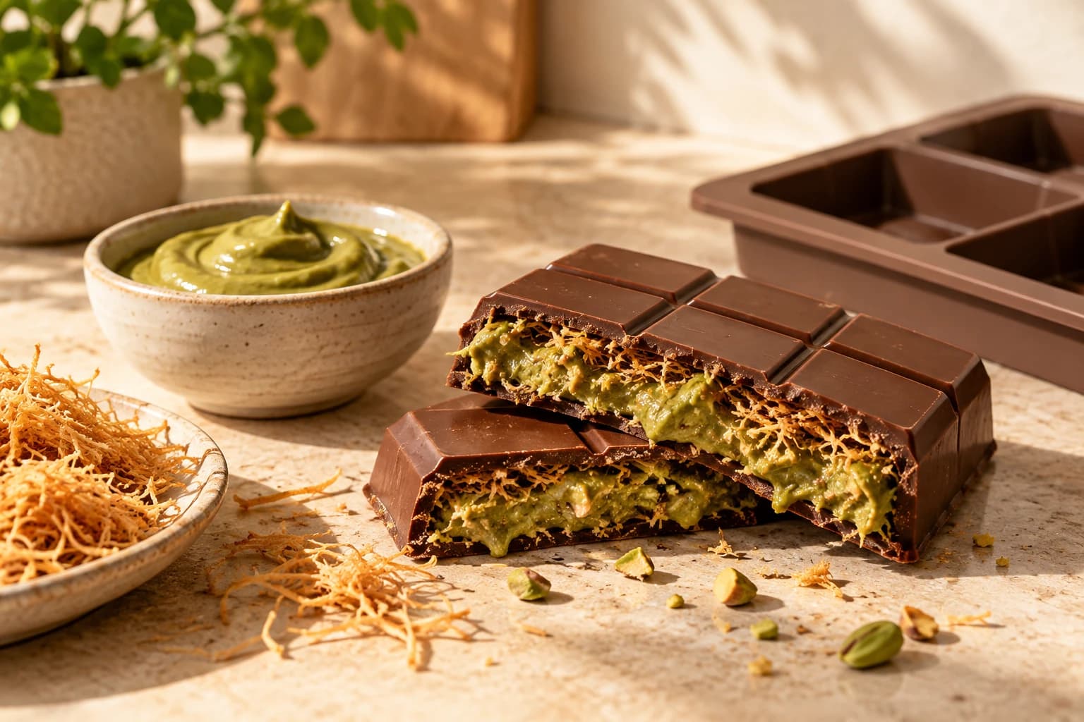 5 utensilios para hacer chocolate estilo Dubái en casa
