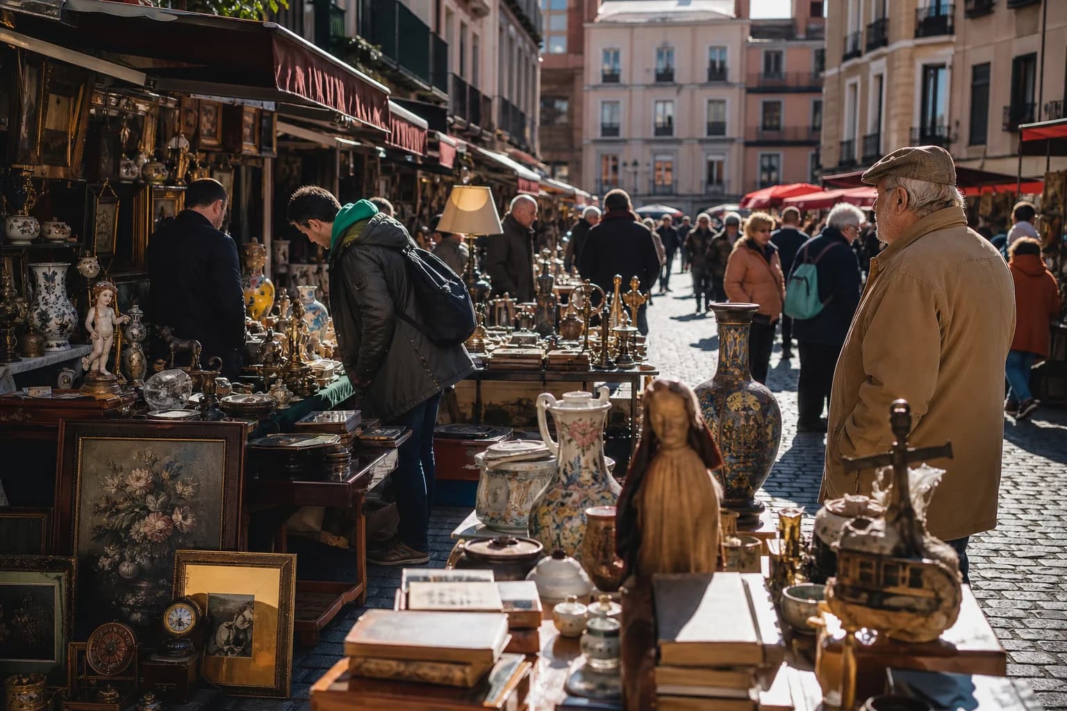 Los 5 Mejores Mercadillos de Antigüedades y Rastros en Madrid