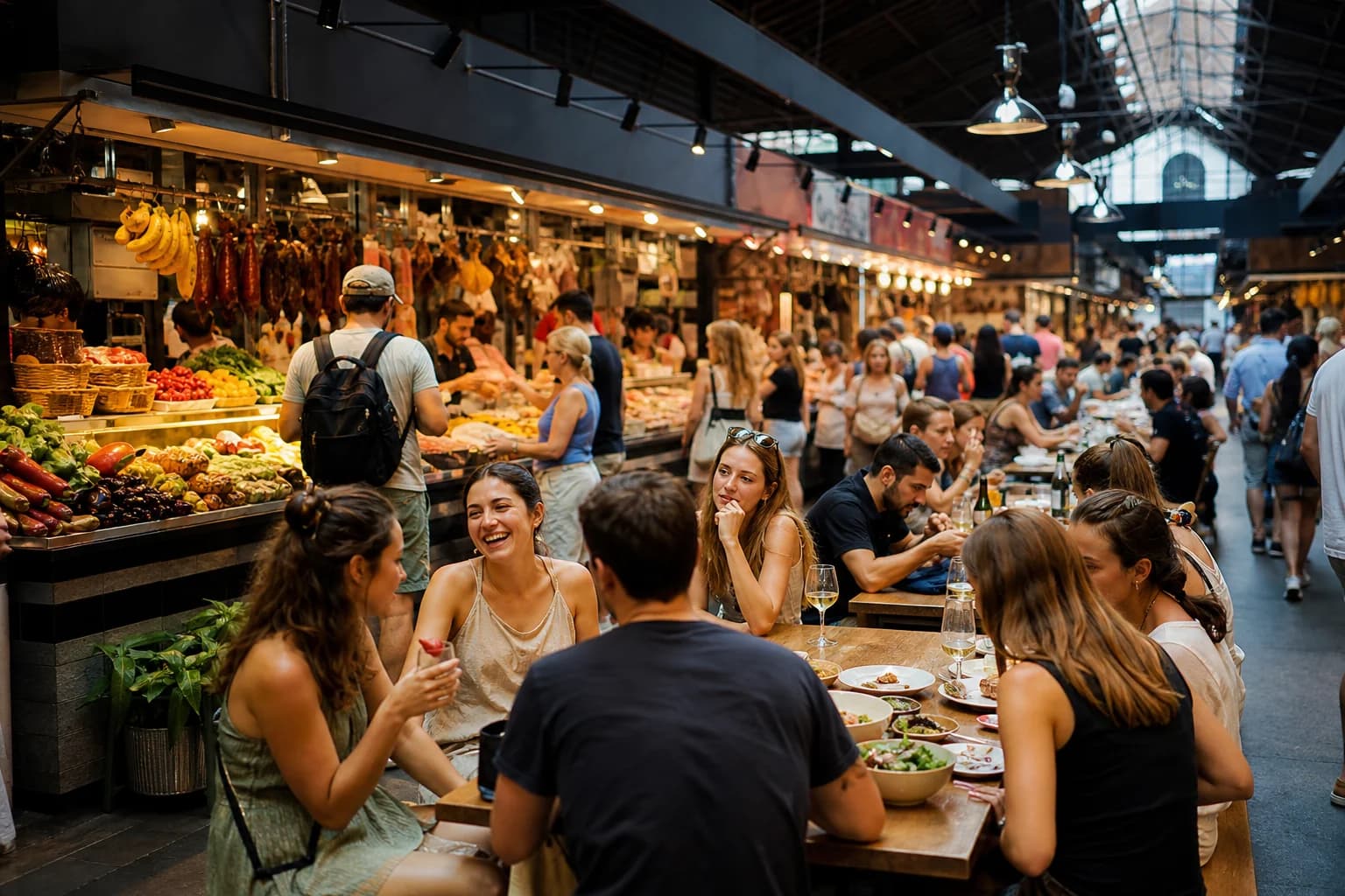 Los 5 Mejores Mercados Gastronómicos de Barcelona