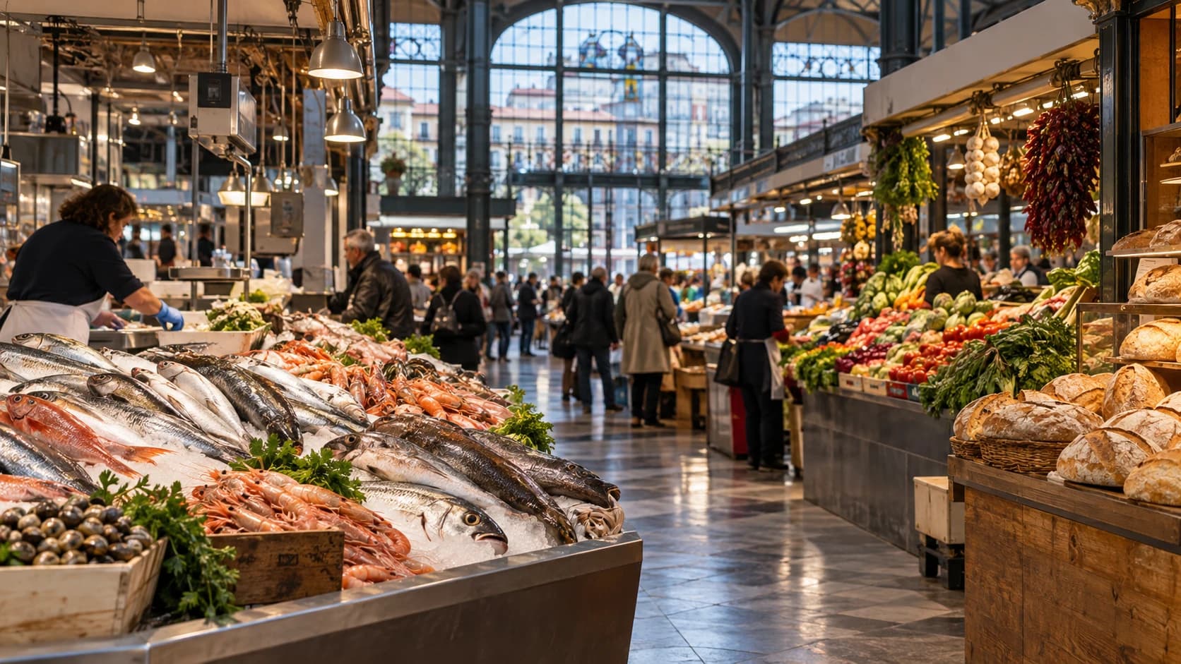 Cinco mercados de Bilbao para descubrir sus sabores locales
