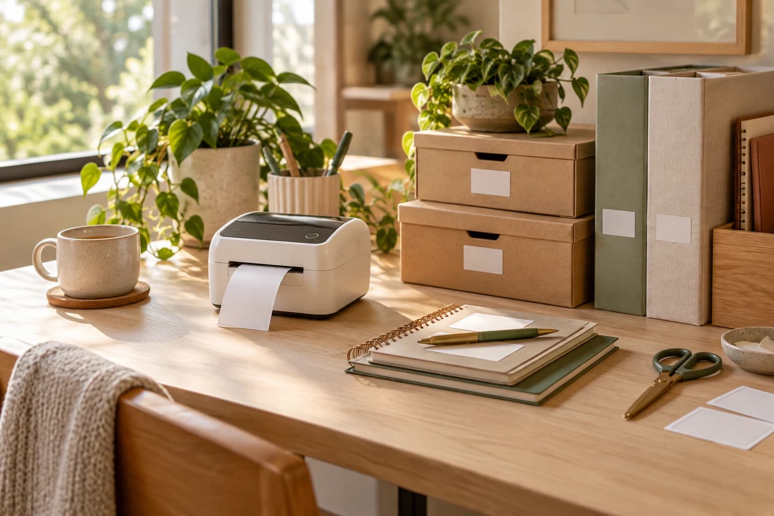 5 productos para crear etiquetas y organizar con una mini impresora térmica