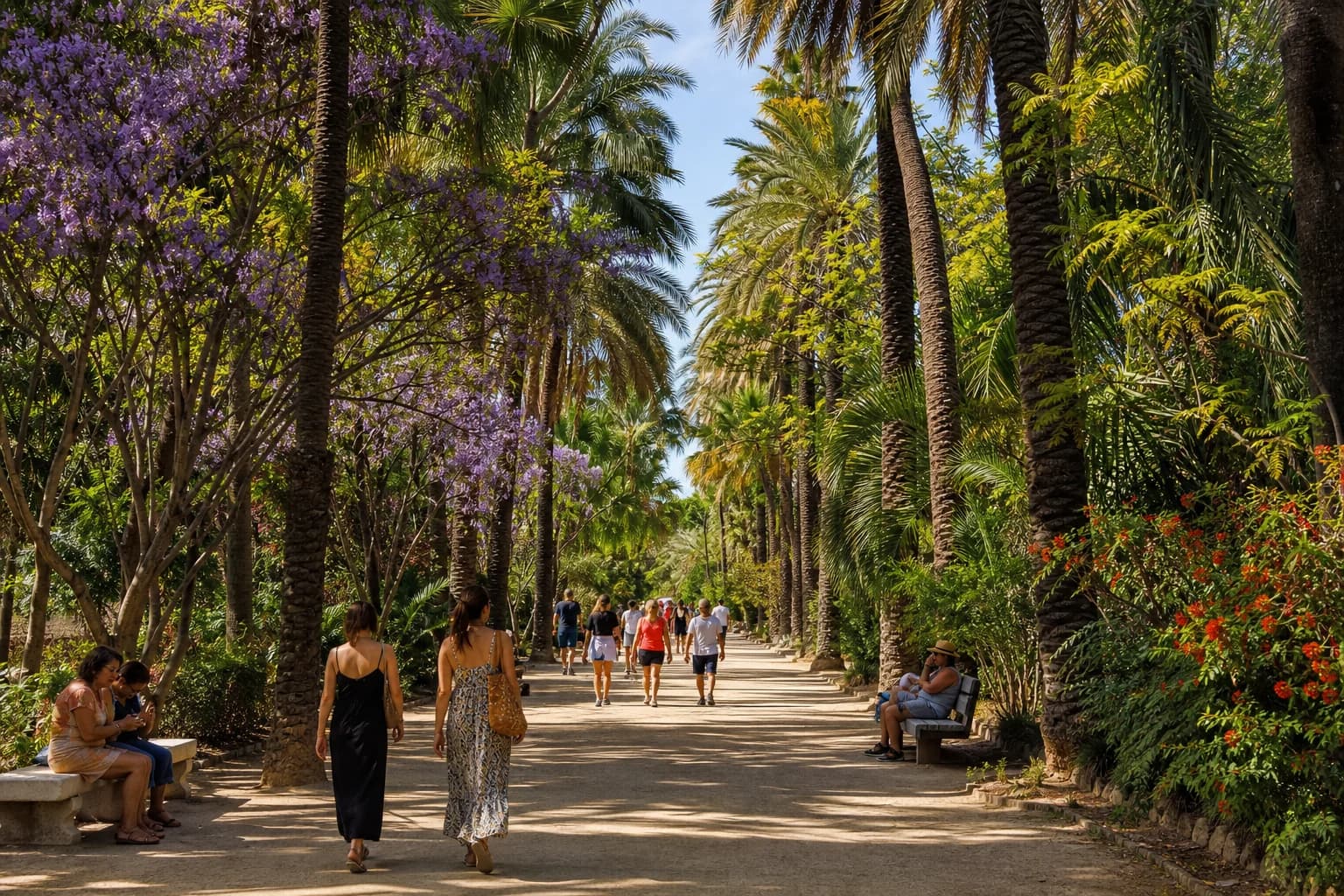 Los 5 Mejores Parques y Jardines de Málaga