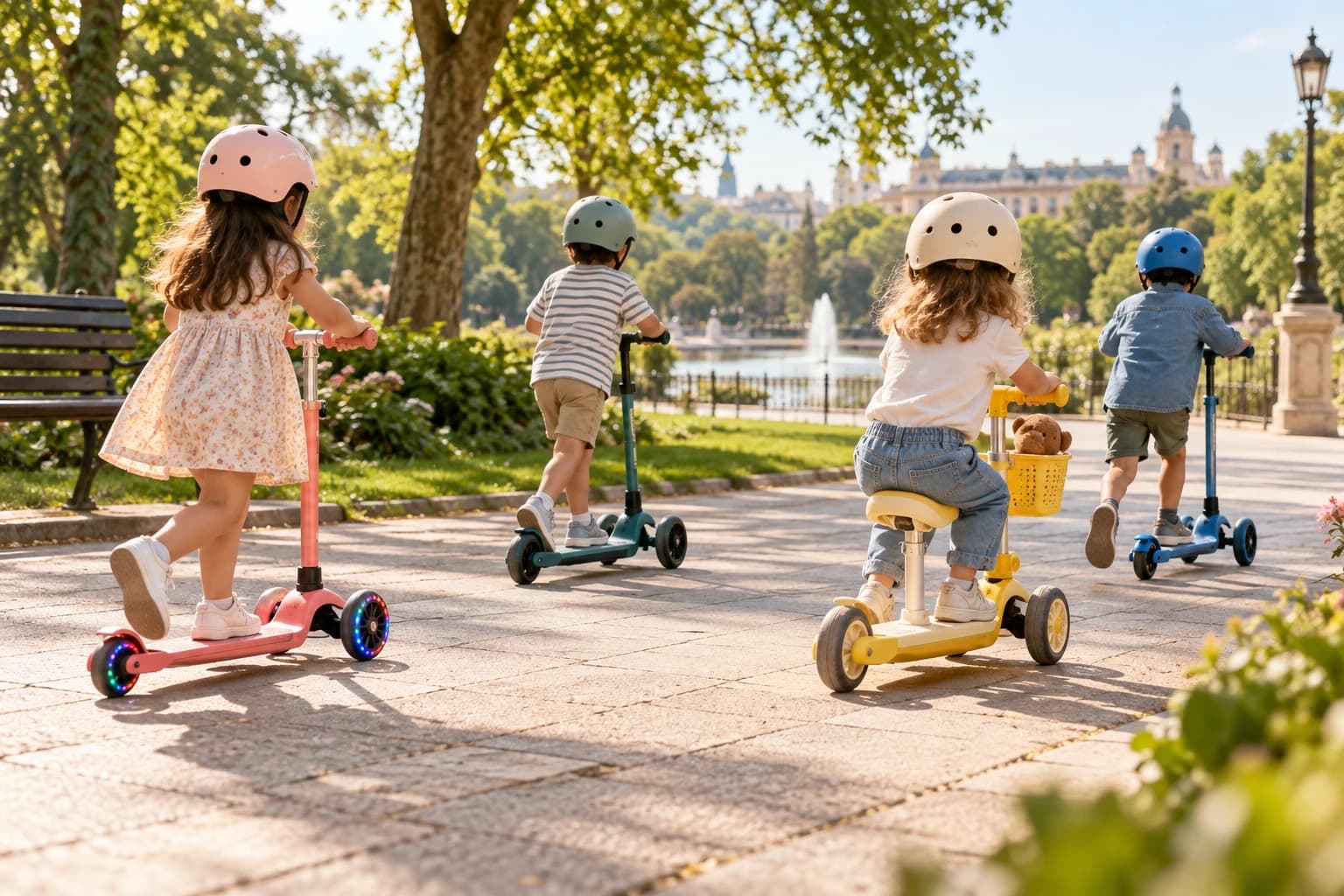 5 patinetes infantiles para paseos urbanos y parques