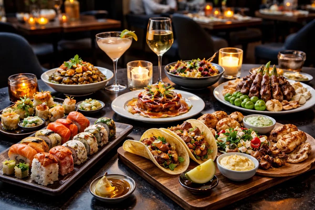 Los 5 Mejores Restaurantes de Cocina Internacional en Madrid