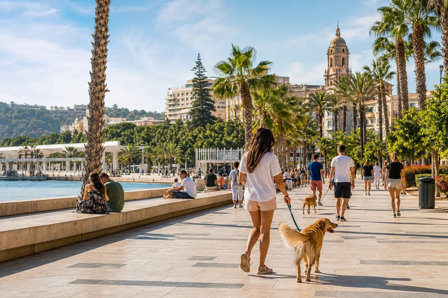 Los 5 Mejores Sitios para Pasear con tu Perro en Málaga