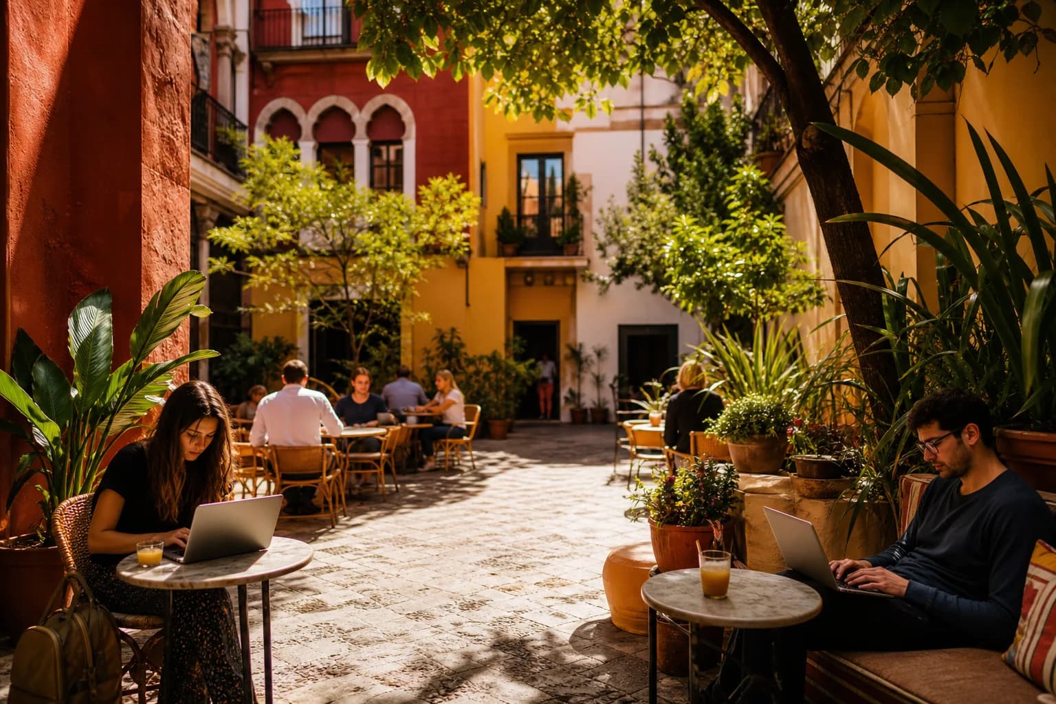 Los 5 Mejores Sitios para Teletrabajar en Sevilla