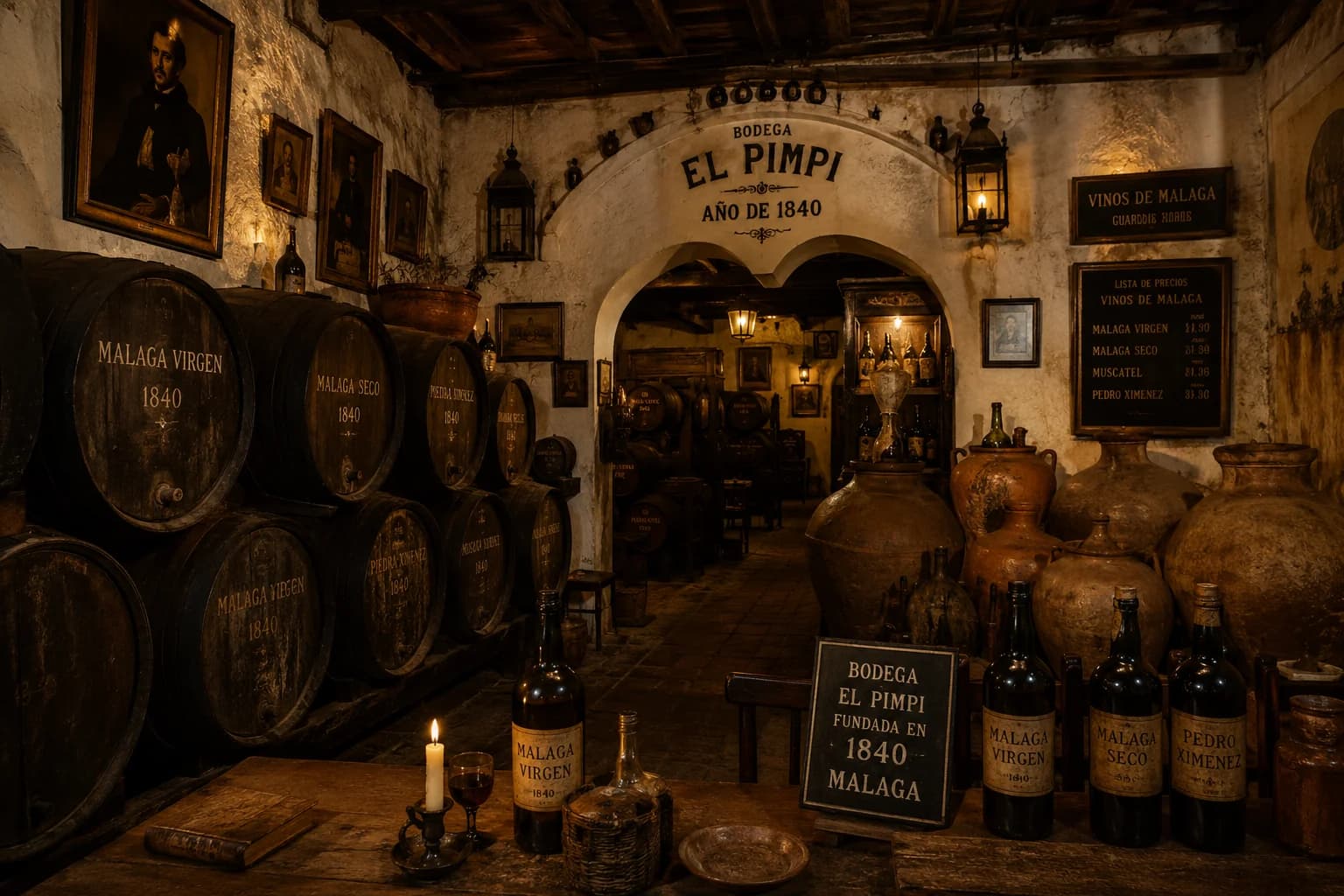 Las 5 Mejores Tabernas y Bodegas Tradicionales de Málaga