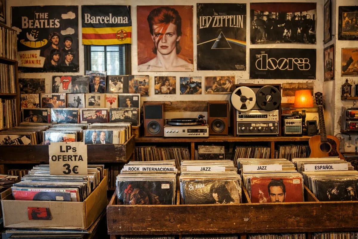 Las 5 Mejores Tiendas de Discos de Vinilo en Barcelona para Melómanos