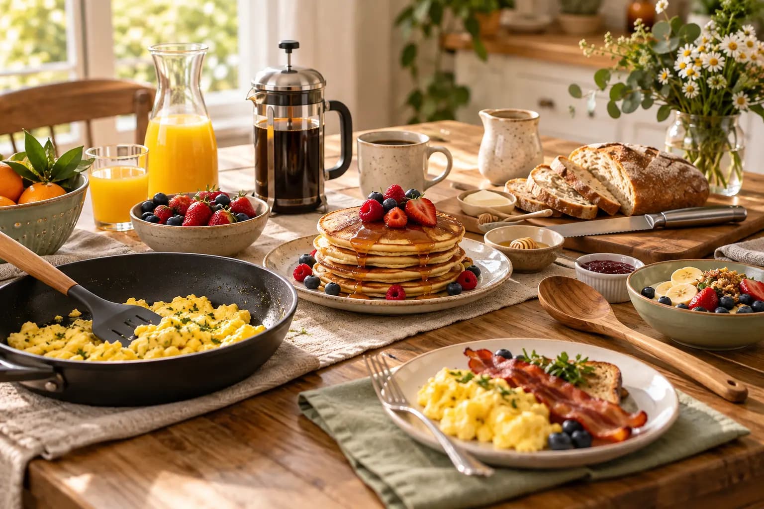 5 utensilios para preparar un brunch especial en casa