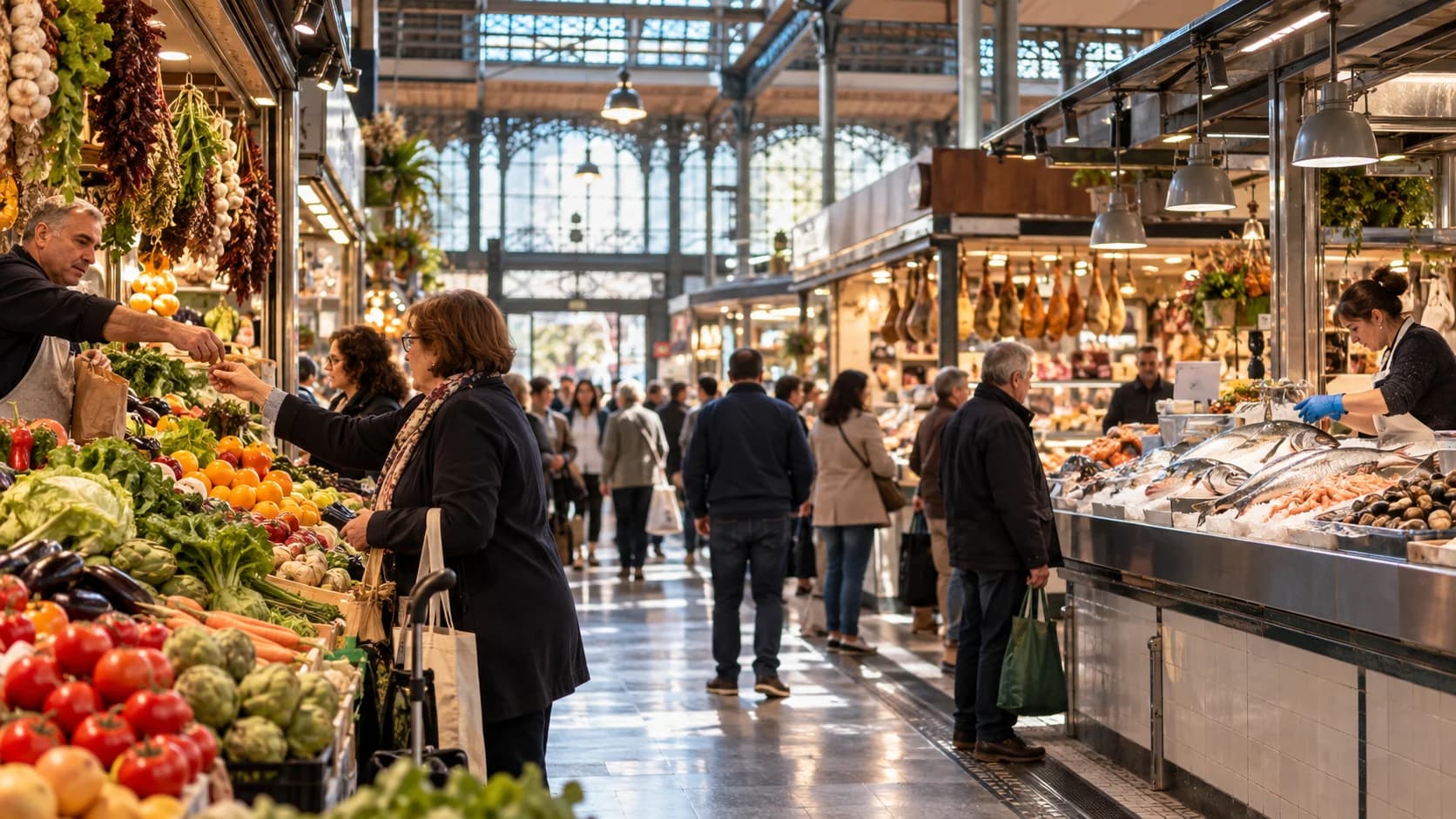 Cinco mercados de abastos de Madrid para descubrir sus barrios a través de la compra diaria