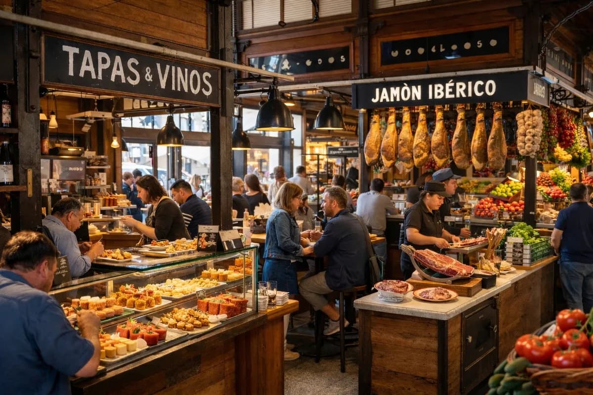 Los 5 Mejores Mercados Gastronómicos de Madrid