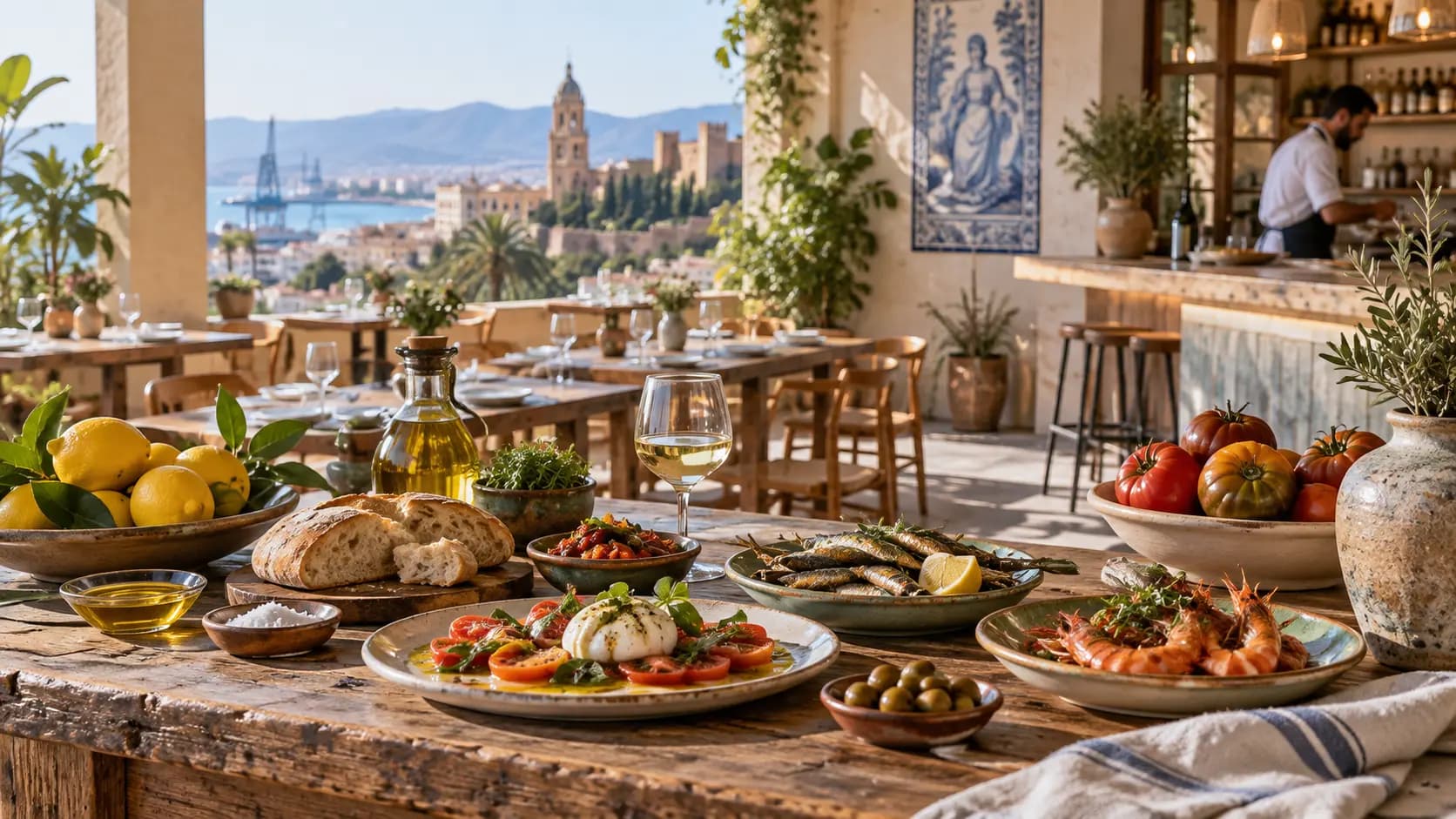 Cinco lugares de Málaga donde el producto local se reinventa