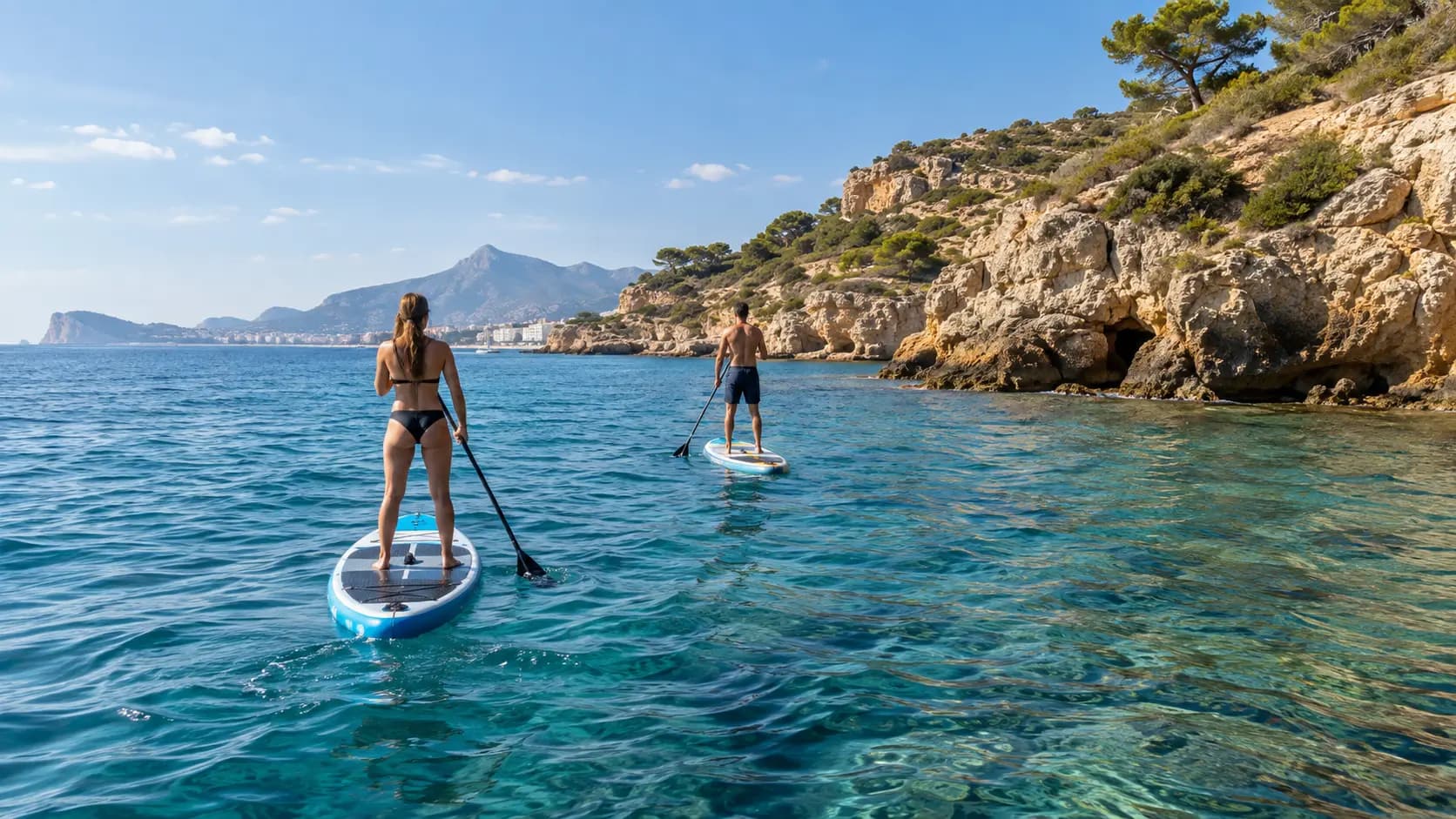Cinco rutas de paddle surf en Alicante para descubrir la costa desde el agua