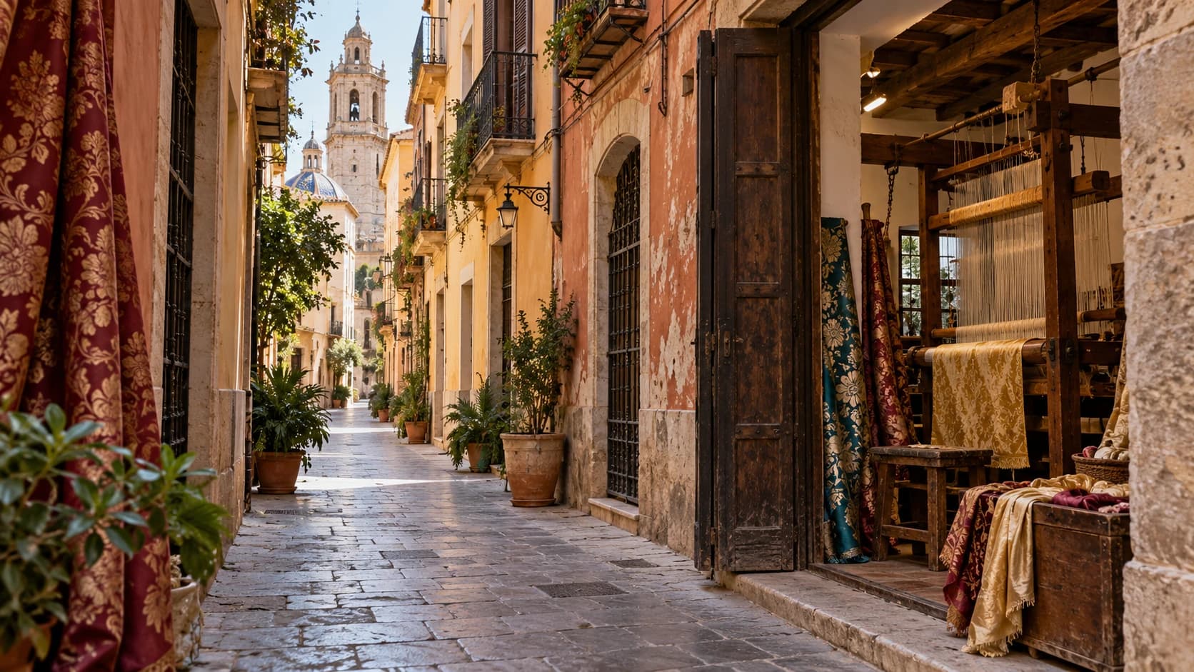 Cinco lugares de Valencia para seguir el rastro de la seda por Velluters