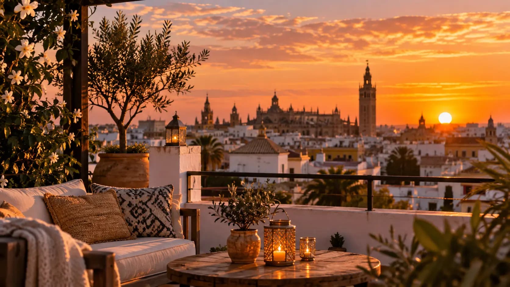Las 5 mejores azoteas de Sevilla para ver el atardecer