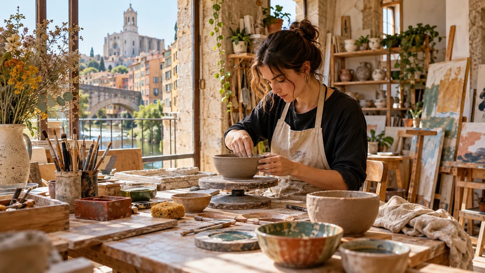 Cinco talleres de artesanía y artes visuales para crear con tus manos en Girona