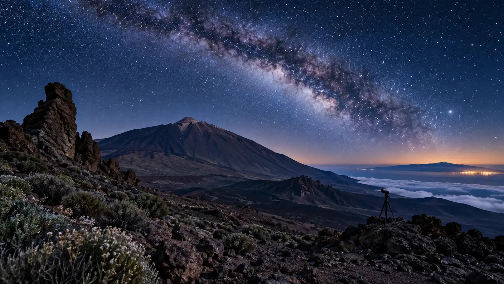Los 5 mejores lugares para ver el cielo nocturno en Tenerife