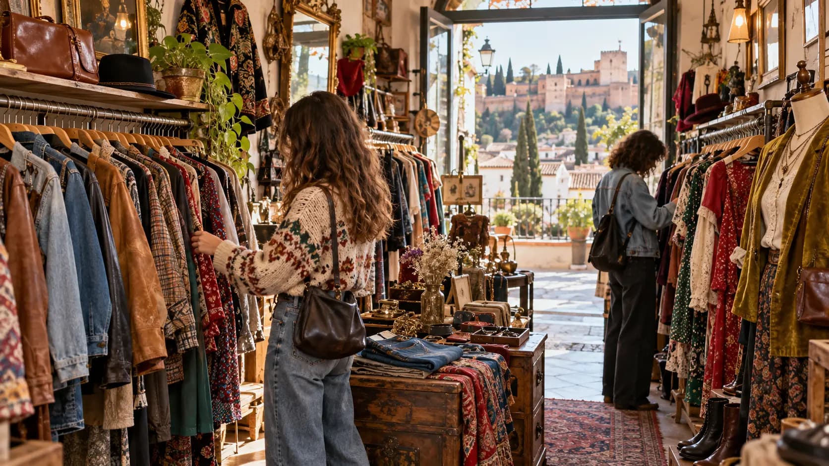Cinco tiendas de moda vintage y segunda mano para vestir diferente en Granada