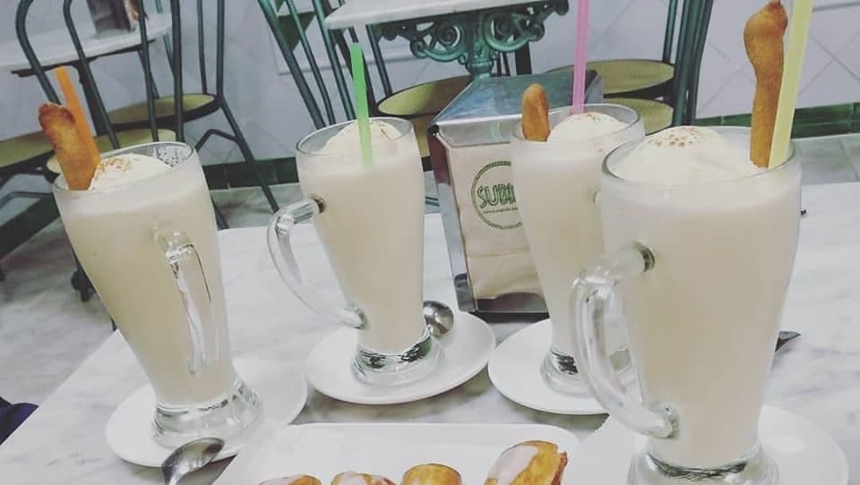 Horchata en Horchatería Subies