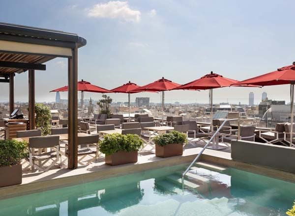 La Dolce Vitae en el Hotel Majestic con vistas 360º