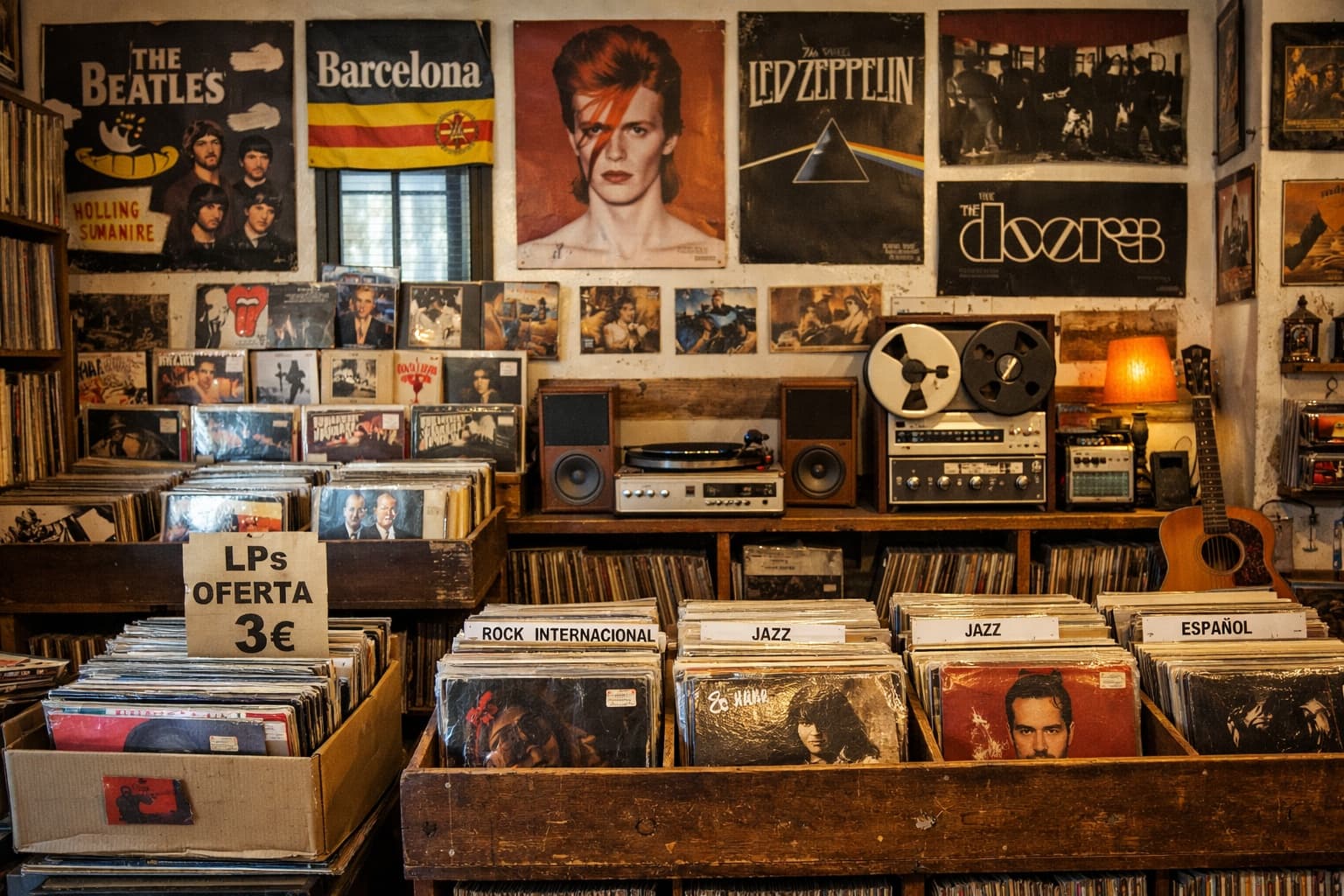 Las 5 Mejores Tiendas de Discos de Vinilo en Barcelona para Melómanos