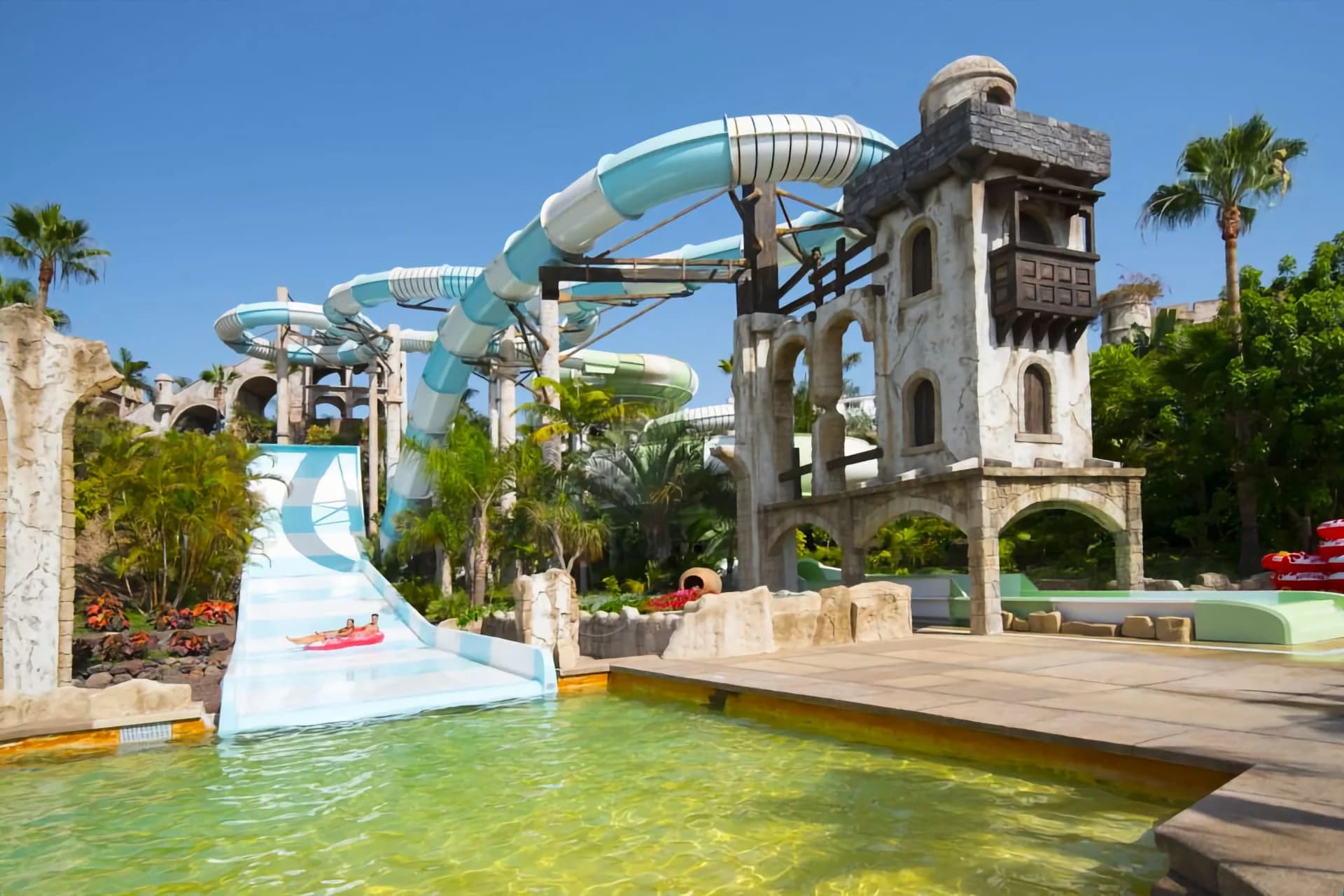 Aqualand Costa Adeje Tenerife parque acuático toboganes