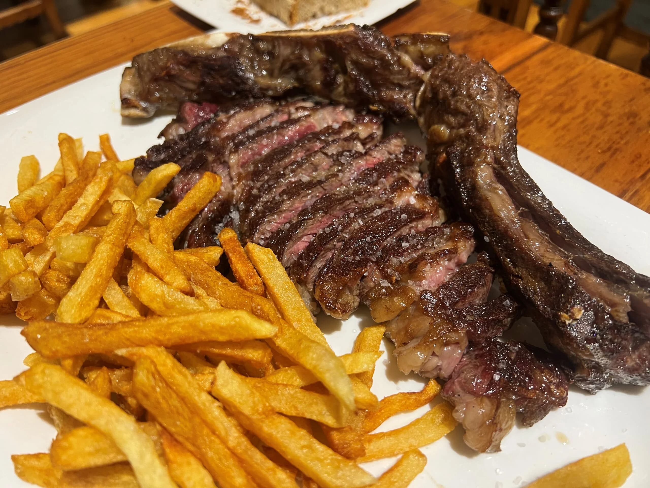 Asador Indusi chuletón brasa García Rivero Bilbao