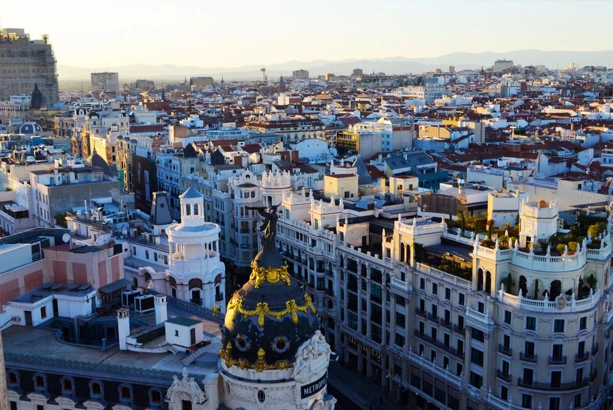 Vistas 360º desde la Azotea del Círculo de Bellas Artes