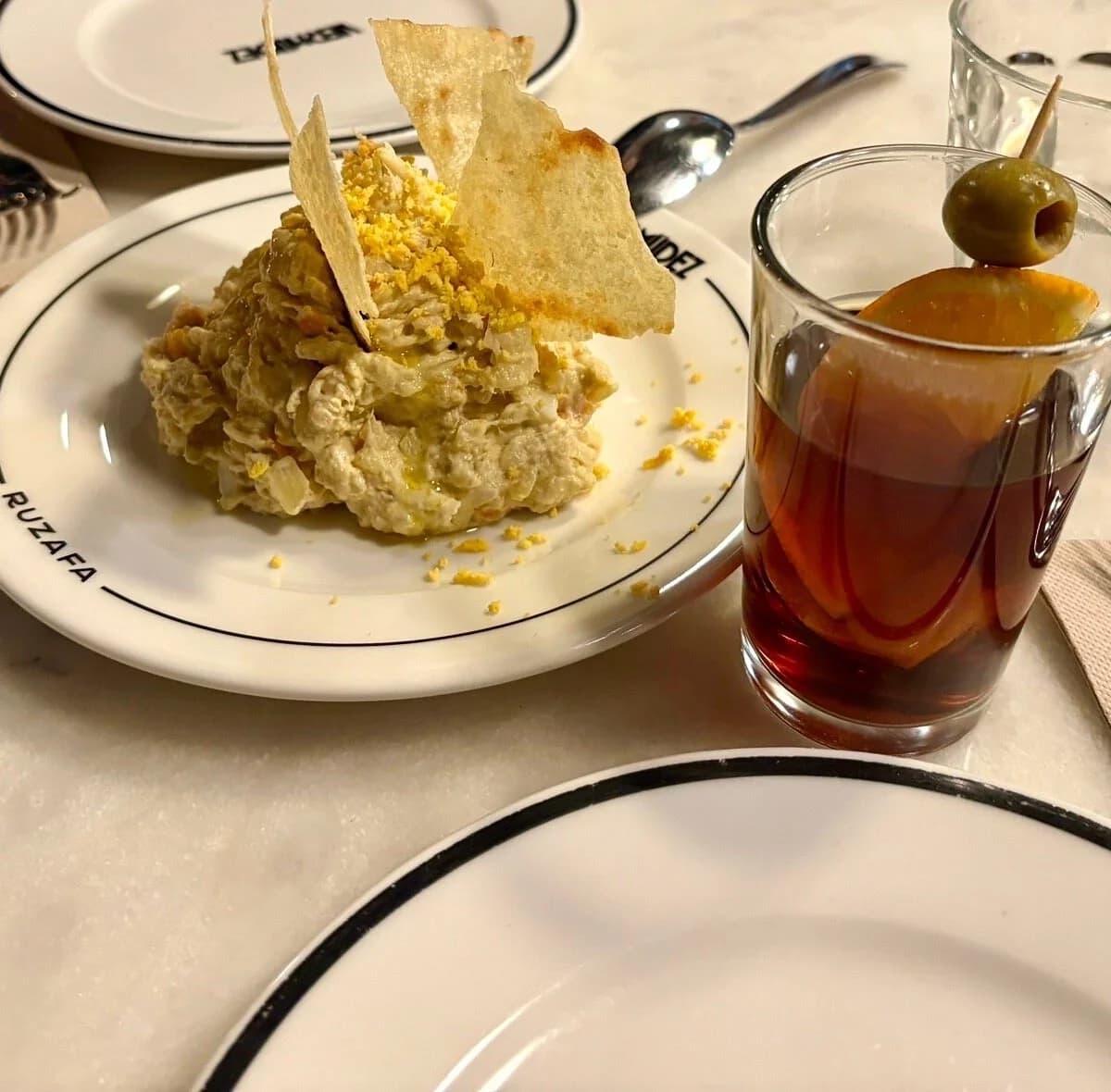 Vermut y tapas en Bar Vermudez
