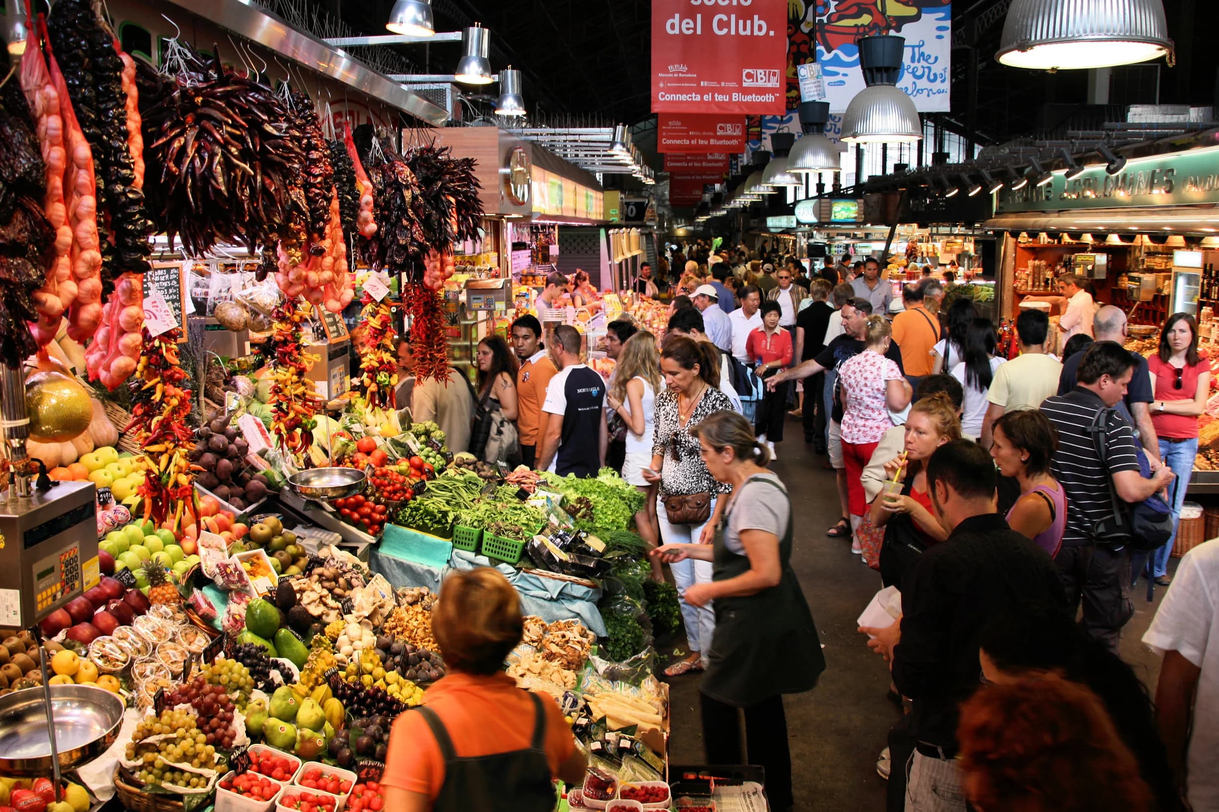 Mercat de la Boqueria: el mejor mercado del mundo en Las Ramblas Barcelona