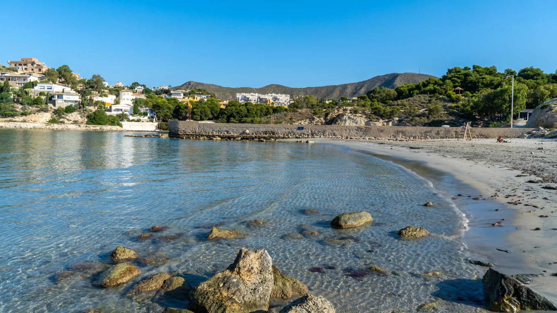 Cala del Morro Blanc El Campello Alicante costa