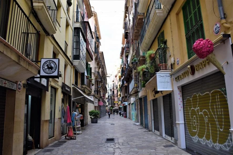Imagen de Carrer de l'Argenteria y el Call Menor en Palma de Mallorca